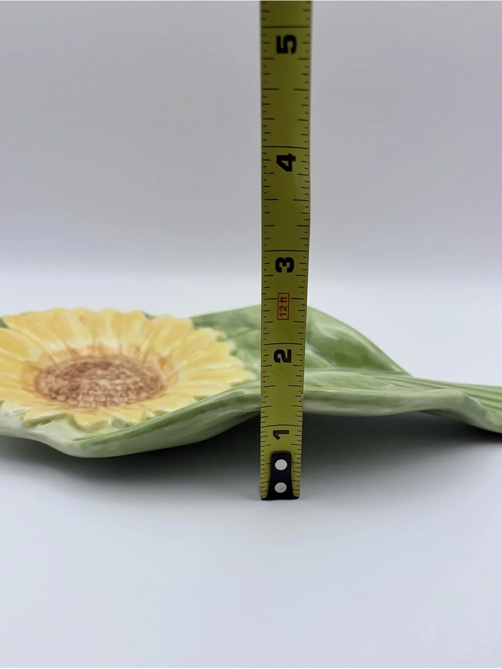 Pfaltzgraff, Retired, “The Secret Of Pistoulet”, Ceramic Sunflower Spoon Rest